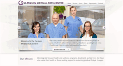 Desktop Screenshot of clarksonmedicalarts.com
