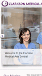 Mobile Screenshot of clarksonmedicalarts.com